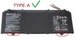 Батарея для ноутбука Acer Aspire S5-371 Swift SF514-51 SF515-51 SF11 Chromebook R13 CB5-312T- AP15O5L, AP15O3K (11.55V 4670mAh 53.9Wh) Type A - зображення 5