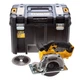 Пила дискова аккумуляторна DeWALT, 18В XR Li-lon, діаметр диска 140х20 мм, 3700 об/хв, вага 3.79 кг, без аккумулятора та зарядного - зображення 3