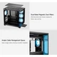 Корпус PcCooler CPS C3 T700 ARGB BK (C3-T700BKD401-GL) - изображение 11