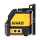 Рівень лазерний лінійний DeWALT, 3 батареї тип АА, зелений промінь, вага 1.7 кг (DW088CG) - зображення 2