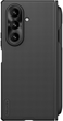 Zestaw z etui Nillkin Super Frosted Shield Fold Magnetic S-Pen oraz rysika do Samsung Galaxy Flip 7 Black (6902048298743) - obraz 1