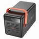 УМБ Павербанк Hoco J142 100000mAh 22.5W Surpass внешний аккумулятор с быстрой зарядкой и фонариком Черный - изображение 3