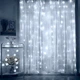 Гирлянда-штора “Водопад” 3×2 м, 280 LED, холодный белый свет, прозрачный шнур, от сети - изображение 1