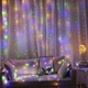 Гирлянда-штора “Водопад” 3×2 м, 280 LED, микс, прозрачный шнур, от сети - изображение 4