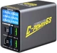 Зарядна станція з цифровою індикацією Mechanic C-Power 6S, 2xUSB-A, 2xQC3.0-5В3А, 9В2A, 12В1.5А, 2xPD3.1-5В3А, 9В2.22A, 12В1.67А, 220V/50W, 150x100x50 мм (YT40953) - зображення 1