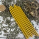 Жовті воскові свічки 20 см (50шт) - изображение 3