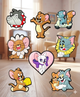 Джибитсы Том и Джерри Tom and Jerry кот мышь Jibbitz 8 шт аксессуары крокс украшение Dz_138_1 - изображение 1