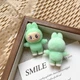 Фігурка Лабубу Labubu The Monsters монстр іграшка дитяча пухнаста зелена 4 см Labu_10_5 - зображення 3
