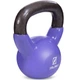 Гиря чугунная с виниловым покрытием Zelart 5161 2 кг Purple - изображение 3
