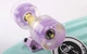 Скейт пенни борд Penny Fish Skateboards 405-9 со светящимися колесами Mint-Lilac - изображение 3