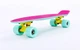 Скейт пенні борд Penny Fish Skateboards SOFT 410-7 22" Pink, м'ятні колеса - зображення 1