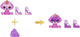 Лялька Rainbow High Rainbow Shimmers with Slime Fashion Doll Violet Фіолетова (122425) (0035051122425) - зображення 2
