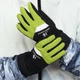 Перчатки горнолыжные детские Zelart Luckyloong Action 2388 размер M-L (5-8 лет) Black-Green - изображение 5