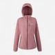 Куртка демисезонная с капюшоном женская Softshell Regatta Womens Ossek RWL285-9LB 34 Розовая (5063516145141) - изображение 3