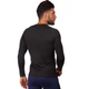 Спортивная компрессионная футболка мужская Domino Fit 1416 размер L (170-175 см) Black - изображение 2