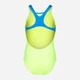 Підлітковий суцільний купальник для дівчинки Arena Logo Swimsuit Swim Pro 010287-880 140 см Салатовий (3468337641407) - зображення 5