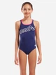 Дитячий суцільний купальник для дівчинки Arena Logo Swimsuit Swim Pro 010287-590 128 см Сапфіровий (3468337641391) - зображення 1