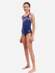 Дитячий суцільний купальник для дівчинки Arena Logo Swimsuit Swim Pro 010287-590 128 см Сапфіровий (3468337641391) - зображення 3
