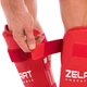 Защита голени и стопы защита для ног Zelart Heroe 3958 размер XL Red - изображение 3