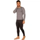 Штаны мужские компрессионные тайтсы мужские Zelart Fit 1201 размер 2XL (50-52) Black-Grey - изображение 4