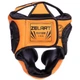 Шлем боксерский с полной защитой Zelart Fight Gear Heroe 7041 размер M Orange-Black - изображение 2