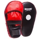 Лапа прямая удлиненная кожаная (2шт) Boxer 2007-01 размер 40х21х4,5см Black-Red - изображение 1