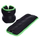 Утяжелители для рук и ног Zelart 1303-4 2 шт по 2 кг Black-Green - изображение 1