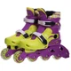 Роликовые коньки раздвижные Zelart My Go 2920 размер 31-34 Purple-Yellow - изображение 2