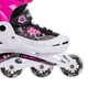 Роликовые коньки раздвижные Zelart 2925 размер 30-33 Black-White-Pink - изображение 5