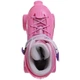 Роликовые коньки раздвижные Zelart Bamwei 905 размер 31-34 Pink-White - изображение 5
