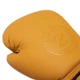Перчатки для бокса кожаные на липучке Zelart 3074 Yellow 10 унций - изображение 4