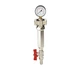 Фільтр самопромивний 1/2" з манометром REMER 39212 - зображення 1