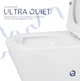 Унитаз напольный Qtap Swan Eco Ultra Quiet с сиденьями Slim Duroplast/ Soft-close/ Quick Release QTSWA27W48748 - изображение 4