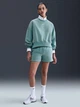 Свитшот на флисе оверсайз женский Nike W Nsw Phnx Flc Oos Crew DQ5761-017 L Мятный (0198484915450) - изображение 3