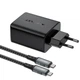 СЗУ Acefast A17 PD65W GaN (1USB-A/1C/1HDMI) + кабель Type-C to Type-C Black - изображение 3