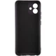 Чохол TPU GETMAN Liquid Silk Full Camera для Samsung Galaxy A07 Чорний / Black - зображення 2
