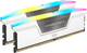 Pamięć RAM Corsair DDR5-5600 65536MB PC5-44800 (Kit of 2x32768) Vengeance RGB White (CMH64GX5M2B5600C40W) - obraz 2