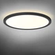 LED світильник з декоративною підсвіткою VIDEX DL5R 22W 3000K-4000K-5000K Black - зображення 9