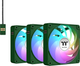Zestaw wentylatorów Thermaltake CT120 EX ARGB Sync (3-Fan Pack) Racing Green (CL-F220-PL12RG-A) - obraz 1