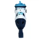 Детские раздвижные ролики Profi Sport A4156, светящиеся PU колеса, шнурки автомат, размер 37-41, Синие - изображение 2