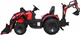 Traktor elektryczny dla dzieci Ramiz 720-T Czerwony (5903864952322) - obraz 4
