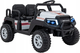 Buggy elektryczny dla dzieci Ramiz Champion 4-osobowy Bialy (5903864983265) - obraz 1
