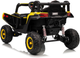 Електричний баггі для дітей Madman UTV-MX Жовтий (5903864984989) - зображення 6