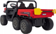 Buggy elektryczny dla dzieci Ramiz Farmer Truck Speed 900 Czerwony (5903864943603) - obraz 7