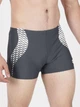 Плавки пляжні чоловічі Arena Openings Swim Short 008064-501 80 Сірий/Білий (3468337496533) - зображення 4
