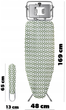 Deska do prasowania Kadax Full 130 x 48 cm (5903699457139) - obraz 8