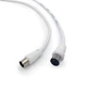 Кабель-удлинитель коаксиальный Cablexpert (CCV-515-W-3M) 75 Ом, White, 3 м - изображение 1