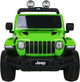 Samochód terenowy elektryczny dla dzieci Ramiz Jeep Wrangler Rubicon Zielony (5903864904963) - obraz 3