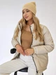 Вязаная шапка бини Лопата NEW One-size Темно-бежевый - изображение 9