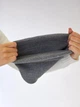 Вязаная шапка бини Лопата NEW One-size Серый - изображение 15